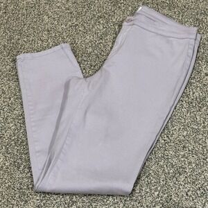 Meritage Womens Lavender Purple Skinny Ankle Pants Size 12 Cotton Tencel Stretch